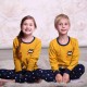 Дитяча піжама для дітей з 2 предметів "Голодний кіт"